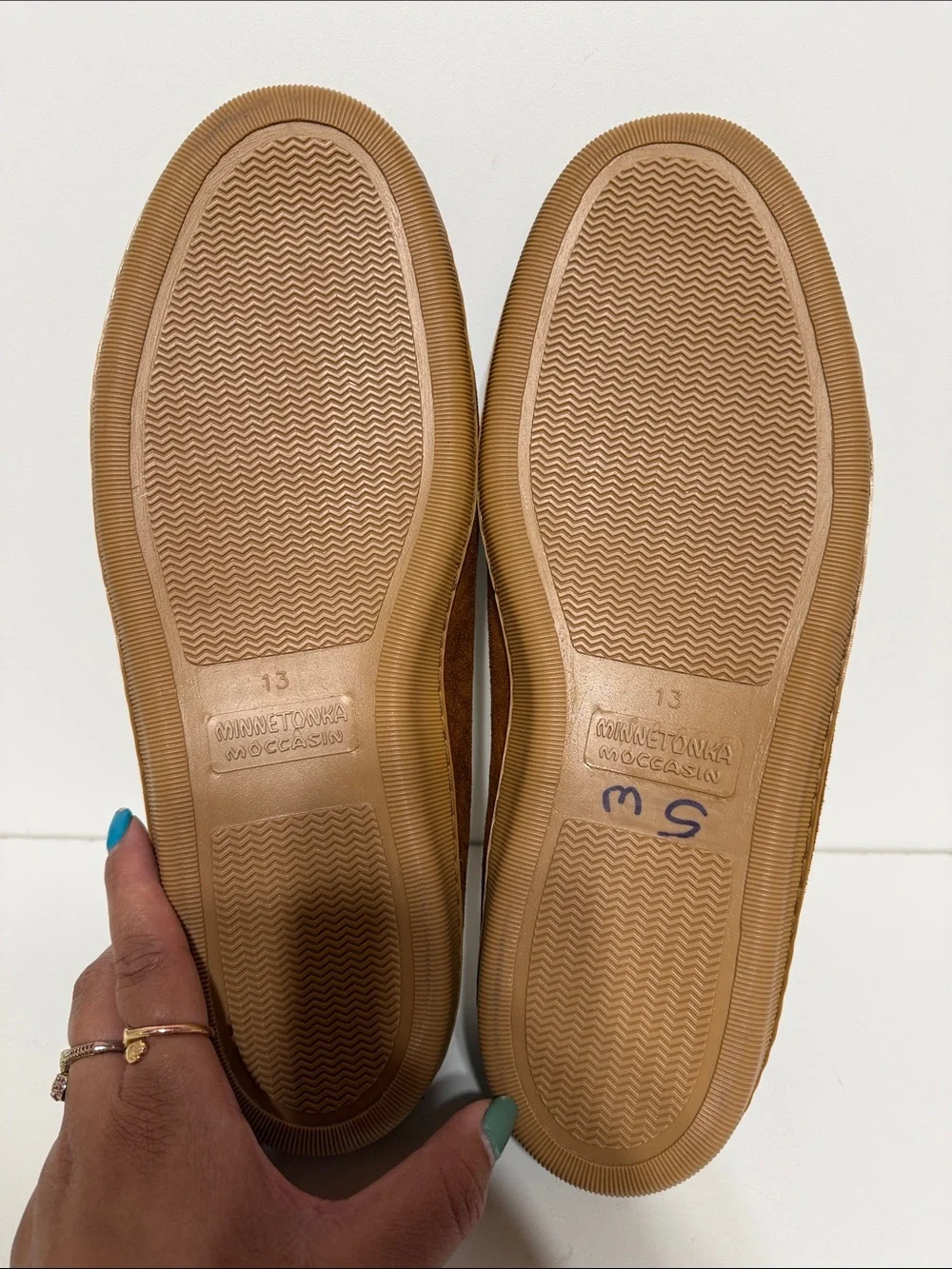 Minnetonka Moccasin Brown Slippers
